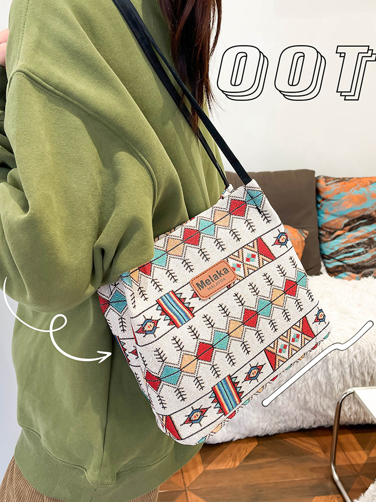 Yuanchuang Bohemian Tote Postman Retro Casual Shoulder Bag…