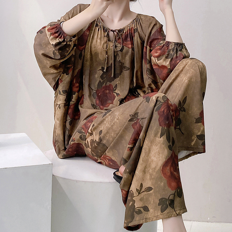 2421 브라운 로즈 + 머리끈