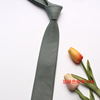 Classic suit, tie, colored accessory, 6cm