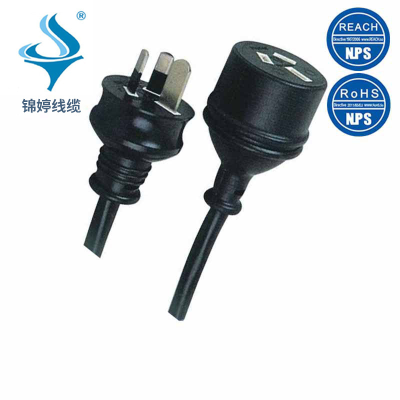 源头厂家 澳洲大功率机械专用15A重型插头 SAA认证三极15A插头