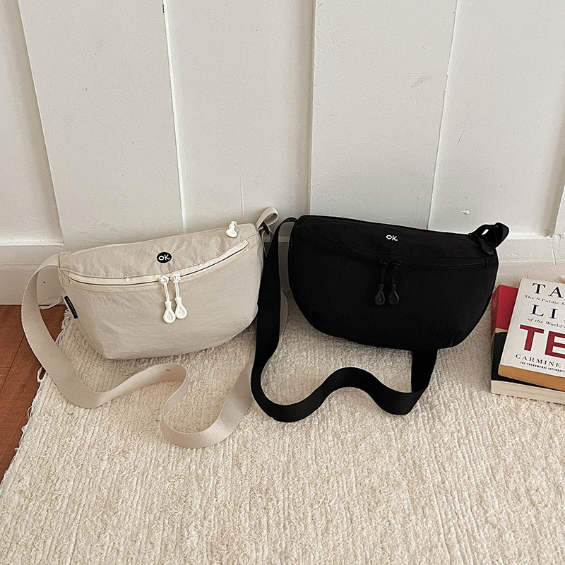 Foreign trade Korean-style literary and fashionable cross-border women's bag 2026 new trendy casual shoulder crossbody dumpling bag