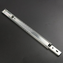 27宽带耳二折钢珠滑轨，抽屉衣橱家具导轨10寸-20寸 厂家批发
