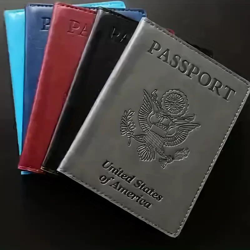美国护照包封面pu亚马逊货源爆款卡包passport cover护照钱包现货