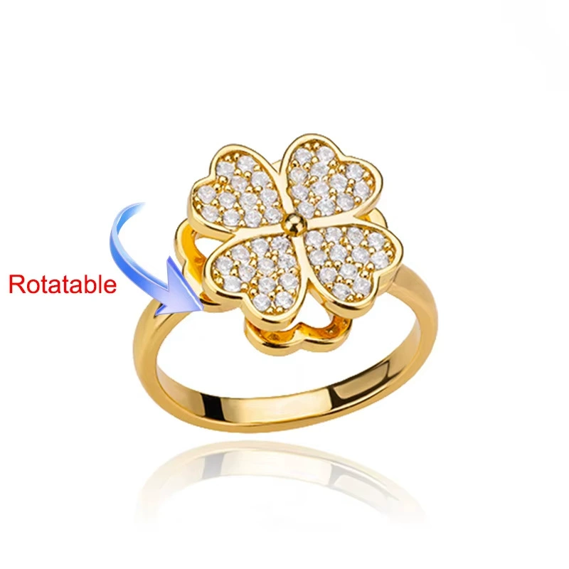 Ring, Amazon, diamond encrusted, 18 carat, flowered