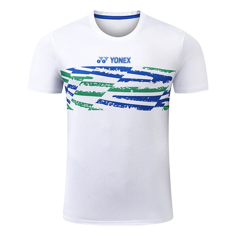 Quick dry sleeves for badminton for men and women, set for training, breathable football uniform for table tennis, with short sleeve