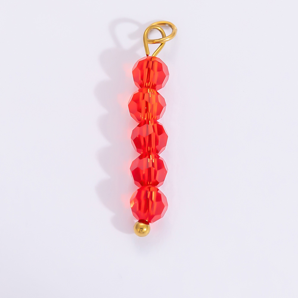 1 Piece Set 4.29*24.15mm 304 Stainless Steel Zircon PVD Coated Real Gold Plated Heart Shape Flower Butterfly Polished Pendant DIY Jewelry Accessories display picture 5