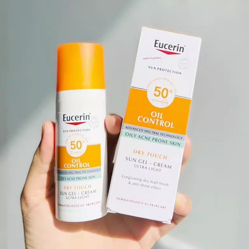 外国貿易用に特別に提供される越境 Eucerin ユーセリン スモール オレンジ アンブレラ クリーム 50ml オイル コントロール リフレッシュ モイスチャライジング SPF50|undefined