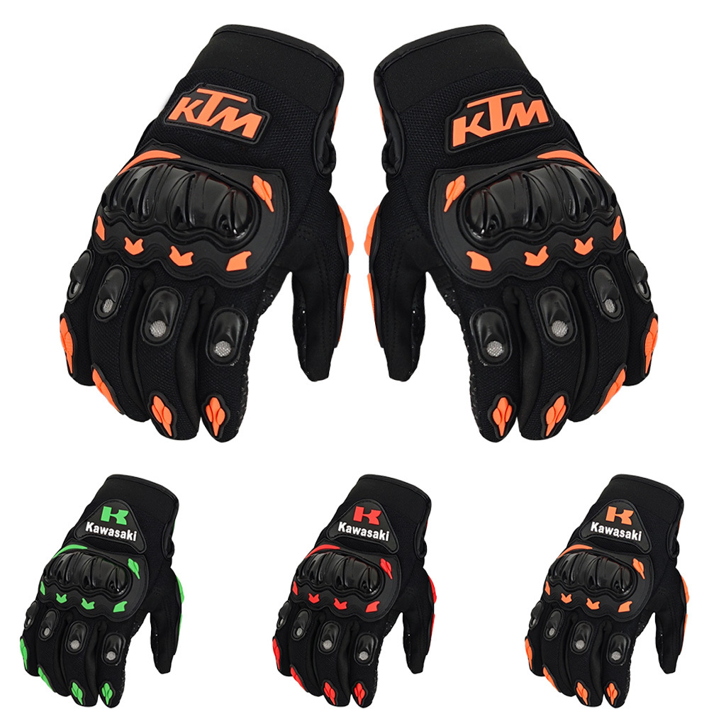 Guantes de Motociclismo de Dedo Completo de Poliéster, Protector y Delgado, para Ciclismo image 1