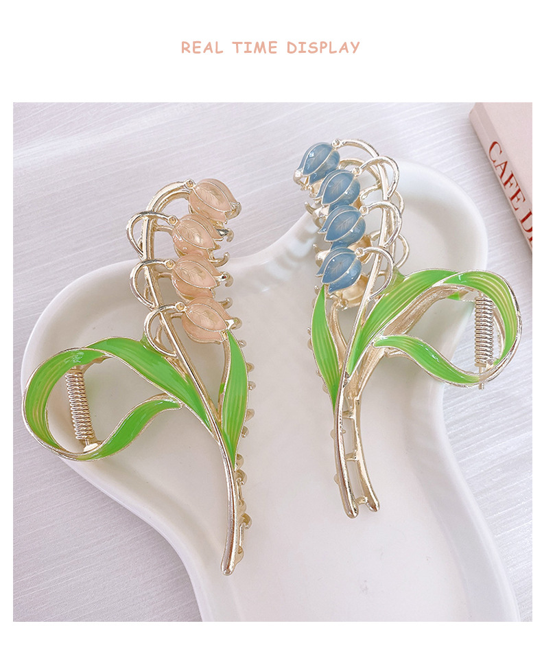 Lady Flower Alloy Hairpin Hair Claws display picture 1