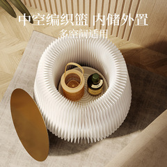 Eighteen paper sofa side table, small coffee table, simple bedside table, side cabinet, light luxury living room, bedroom, modern mobile table and table