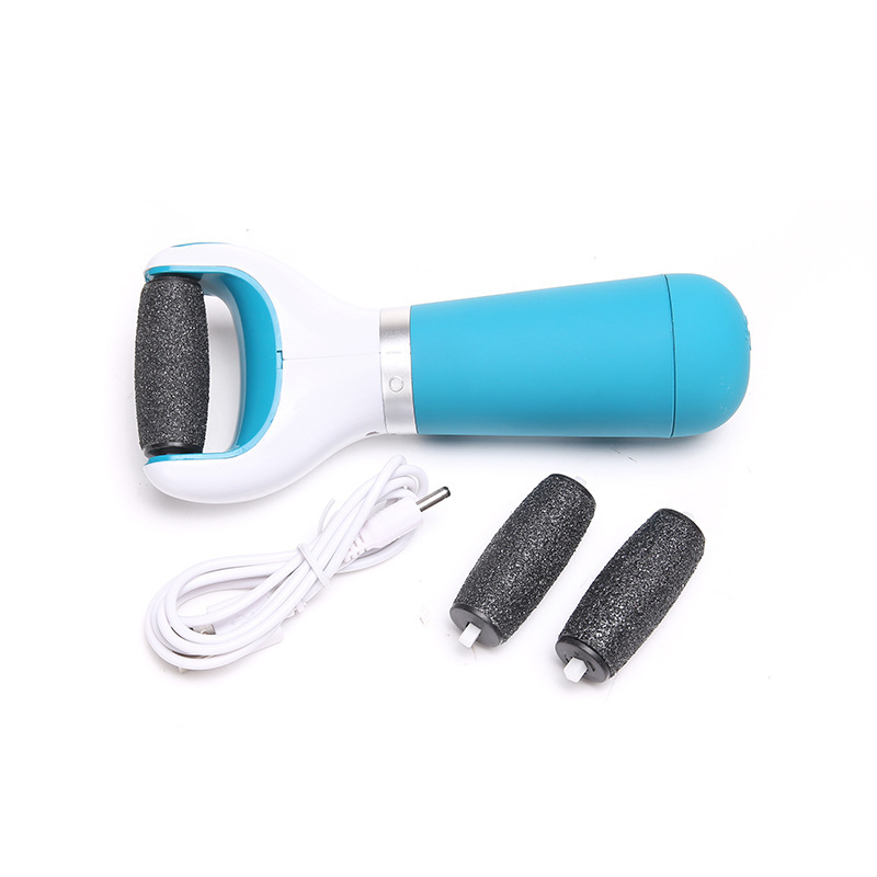 クロスボーダー電動足磨き器新型家庭用足修理器足皮取り足磨き機usb電池両用足修理神器|undefined