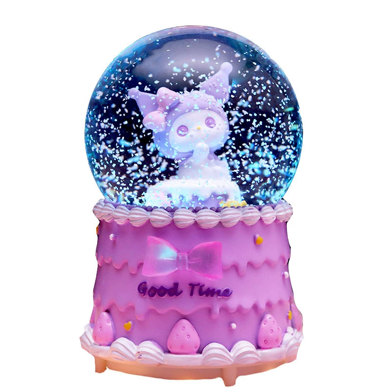 Cartoon music box, rotating rabbit