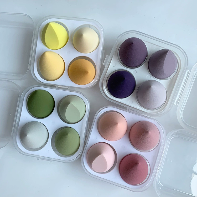 Cosmetic sponge набор с маленькими медведями, 4 шт