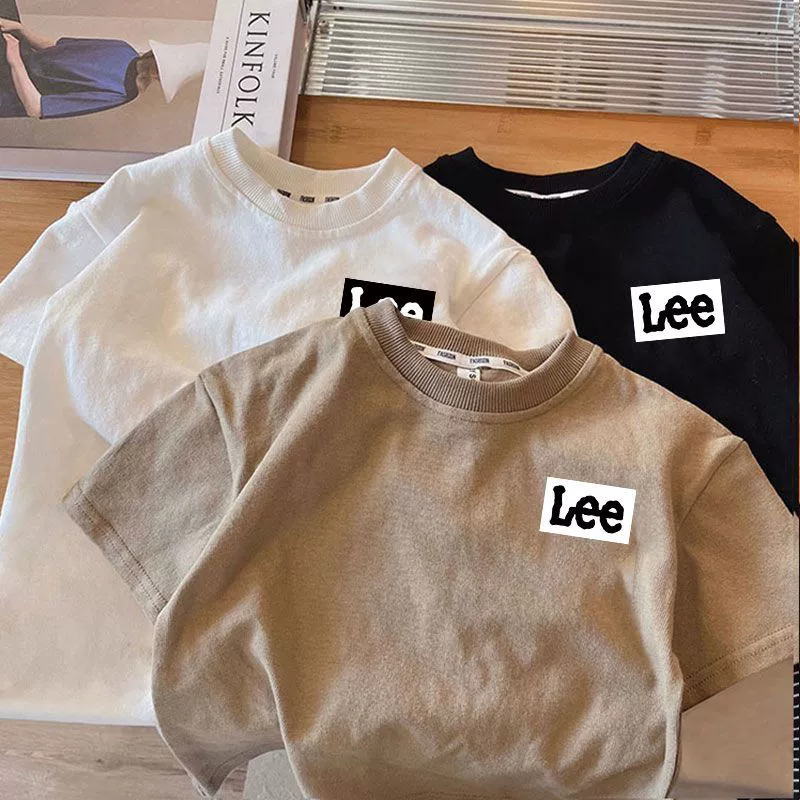 Children's thin base shirt for men and women, T-shirt, with short sleeve