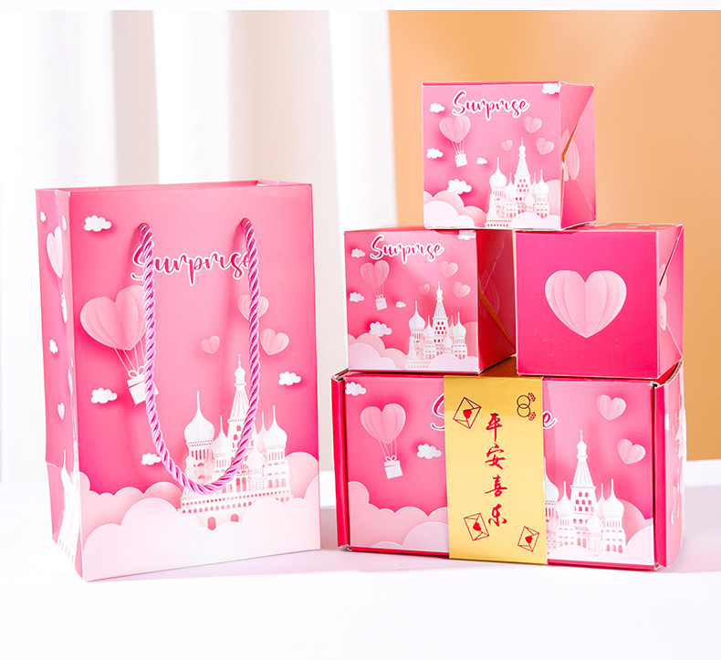 색상: 성의 평화와 기쁨, 사양: 바운스 박스 10개 + 선물 상자 + 선물 가방