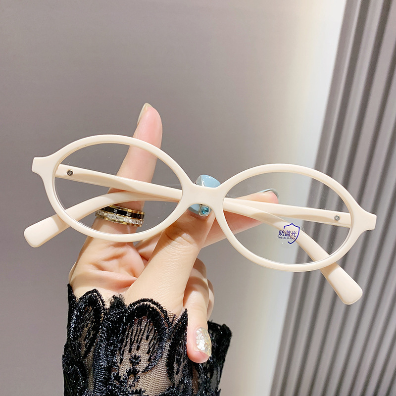 Anti-luz azul gafas ultraligeras portátiles retrógradas gafas de luz plana marco pequeño gafas de estudiantes de alta definición productos acabados gafas miopía