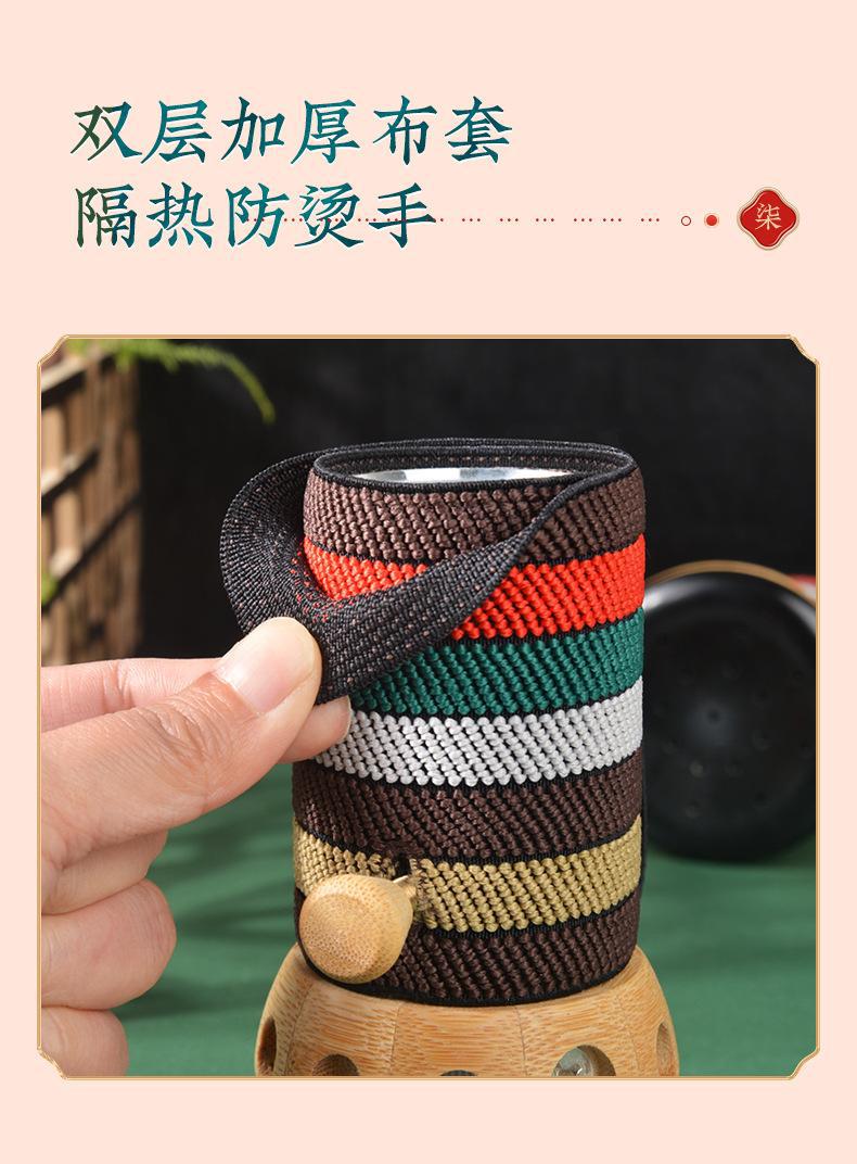 Bian Stone Moxa Jar Handheld Warming Moxibustion Device with Bamboo Body 7 Holes for Home Spa Massage and Gua Sha Use quality and texture