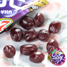 日本进口零食糖果 UHA悠哈味觉糖葡萄果汁软糖可乐新口味草莓40g