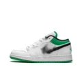 White black green