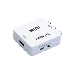 Best Selling Barley Box Network Set-Top Box HD HDMI to AV Video Audio Old TV Converter Adapter