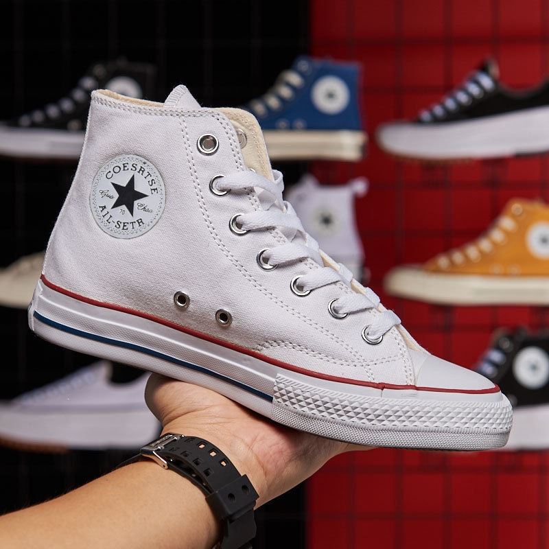 Converse 1970S yüksək boğaz kətan ayaqqabı, kişi və qadın üçün