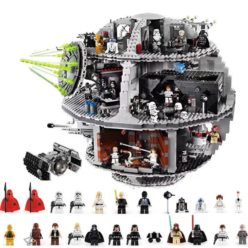 Compatible con LEGO Star Wars Star Wars Blocks Destroyer Estelar Juguetes de ensamblaje para adultos de alta dificultad