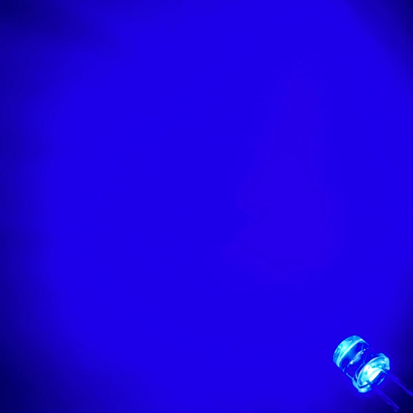 F5 flat head has 1,000 border blue light short feet