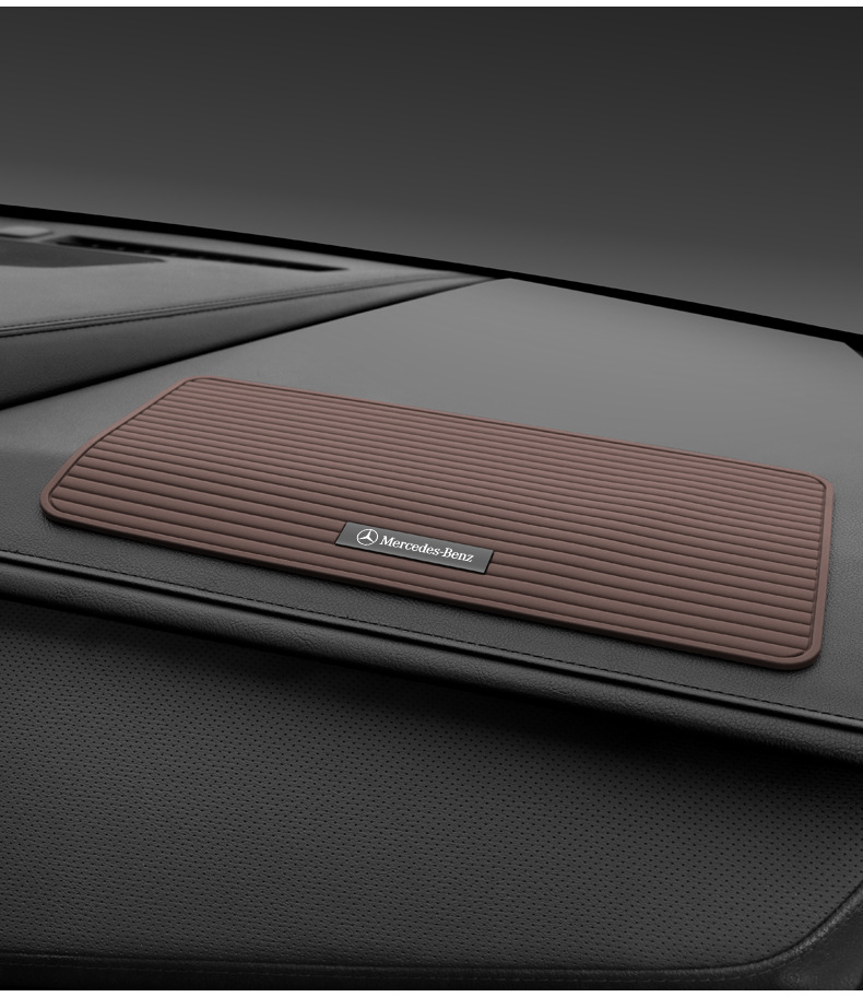 Suitable for Mercedes-Benz C200L car E300L/ GLC260L anti-slip mat car storage mat instrument panel perfume holder