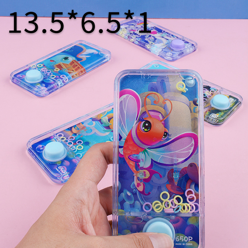 Anillo DE LOS NIÑOS máquina de agua juguetes nostálgico Palma juego máquina bebé juguetes educativos puesto Venta caliente pequeños regalos al por mayor