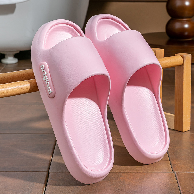 Women's Summer 2025 New Style Indoor Home Slippers for Men and Women's Outdoor Wear Bathroom Bathing Couple Sandals