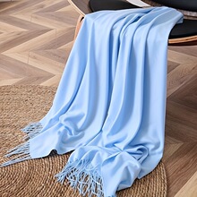 A 76571 Solid Color Long Scarf Shawl ��ɫ����Χ������