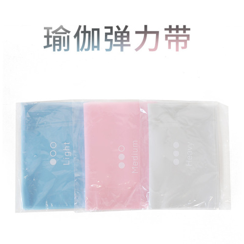 Manufacturer wholesale elastic band fitness resistance band strength training yoga muscle stretching unisex glute lifting shoulder opening