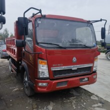 大泵160马力豪沃10吨载货车加装高栏冷藏厢翻斗车自卸车二手福田