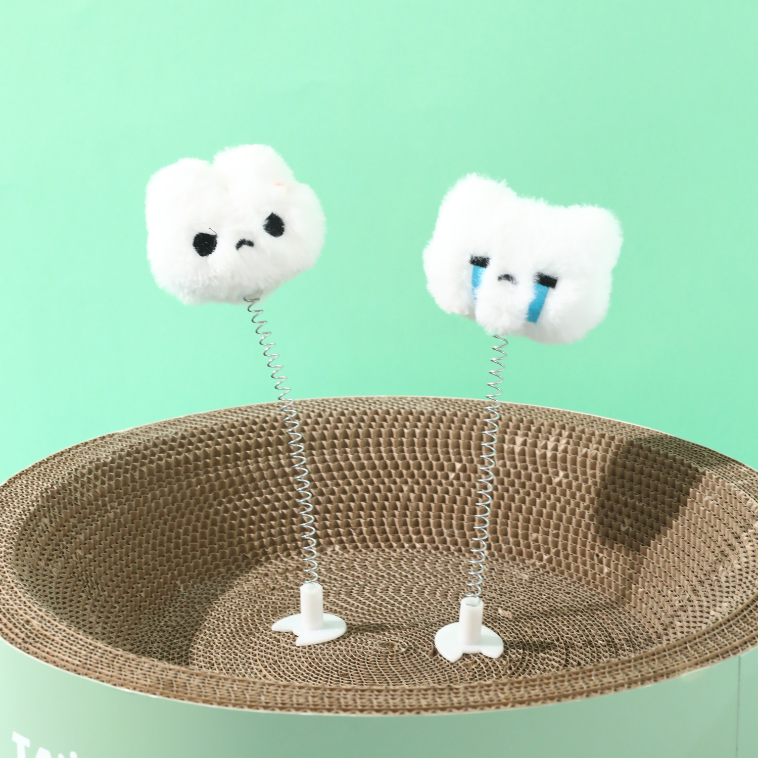 Tablero de agarre para gatos Tipo de cuenco Papel corrugado resistente a la abrasión Tablero de agarre para gatos Tablero de agarre para gatos de alta densidad Tablero de agarre para gatos Juguetes para gatos al por mayor