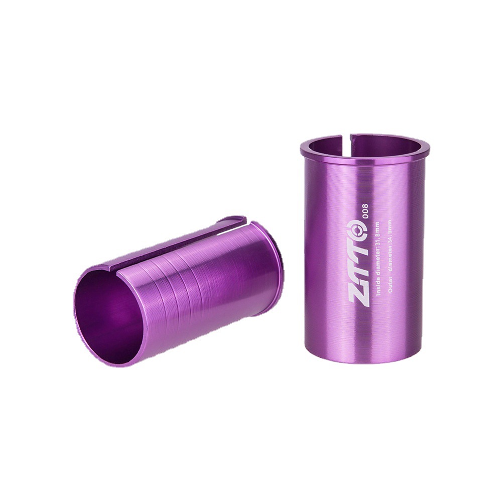 Traje de diámetro variable de la varilla del asiento del asiento de la bicicleta Traje plegable de la carretera de montaña Conversión del buje del tubo del asiento del automóvil 27.2/31.6/34.9