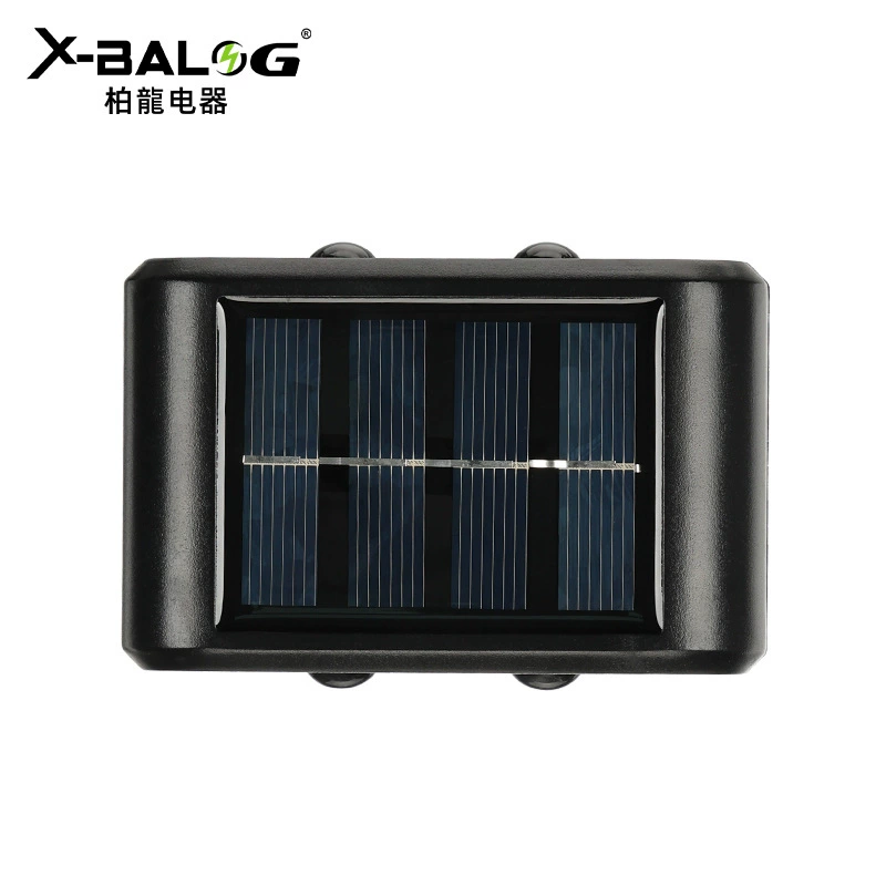 Солнечные настенные светильники наружные декоративные садовые дворики бытовые настенные световые водонепроницаемые верхние и нижние световые наружные декоративные настенные светильники