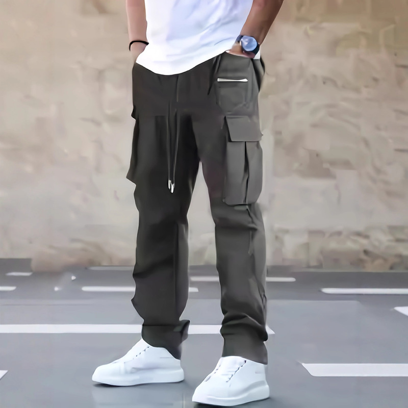 2025 New Men's Cargo Jogger Pants Cross-Border Exclusive Pants, No Size Changes, Accurate Standard Cross-Border