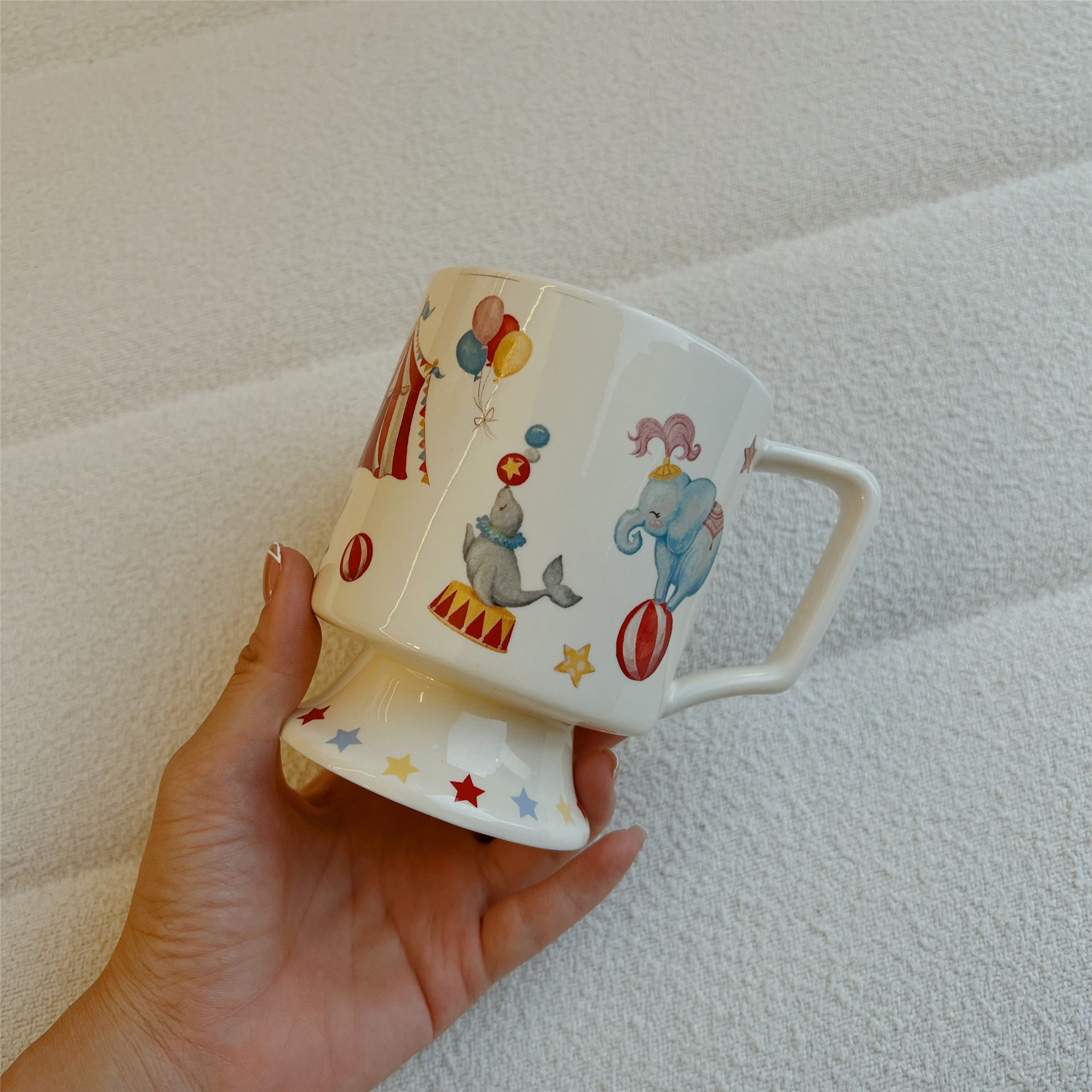 Tazas de cerámica para bebidas domésticas originales, tazas de té, tazas de regalo de cumpleaños, tazas de café