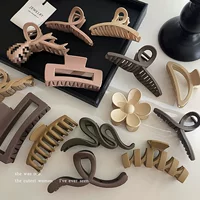 Заколки для волос, набор assorted, детские и взрослые, матовые формы 4,5–13 см