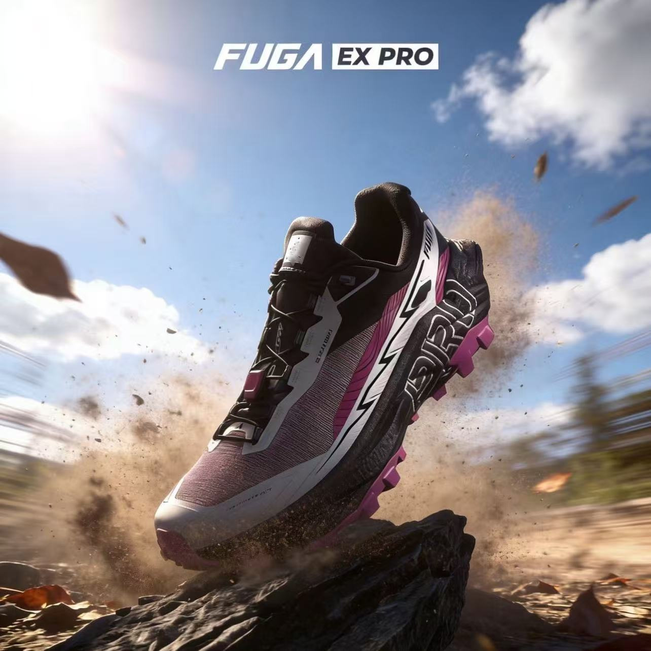 Putian Shoes Kaijia Fuga Ex Pro Men's and Women's Outdoor Lightweight Mountaineering Hiking Shoes Cross-Country Sports Running Shoes