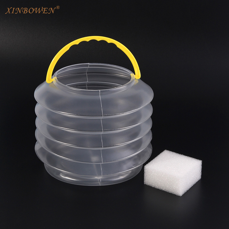 Taza de lavado de lápices de 10 colores transfronteriza Taza de color anti-vertido de plástico Pincel de aceite para niños Graffiti Pincel de melena de cerdo de 10 colores al por mayor