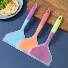 食品级硅胶锅铲家用不伤锅耐高温炒菜铲烹饪铲煎铲半透明玉子烧铲