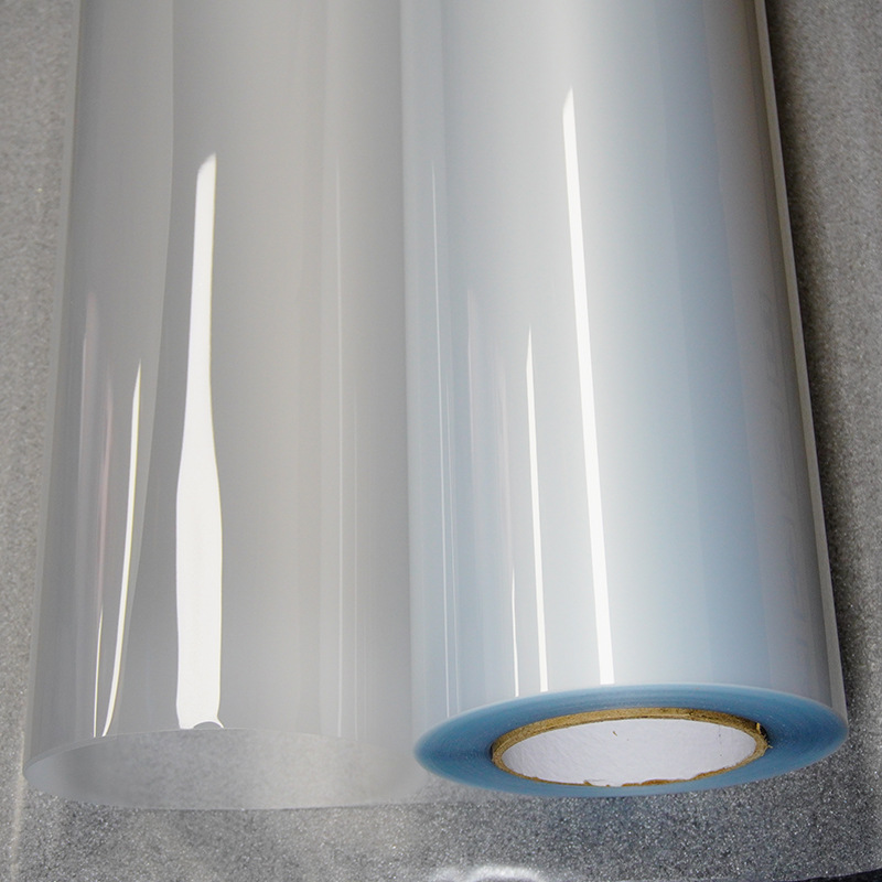 PVC película de enmarcado en frío alta viscosidad película de protección a prueba de arañazos impermeable a prueba de agua UV transparente película de publicidad al por mayor