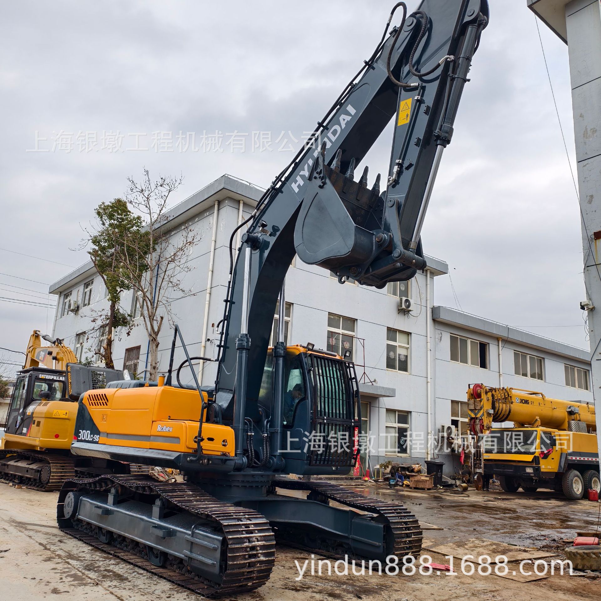 现货现代300LC-9S挖掘机 出售二手 出口 Export 现货 In stock