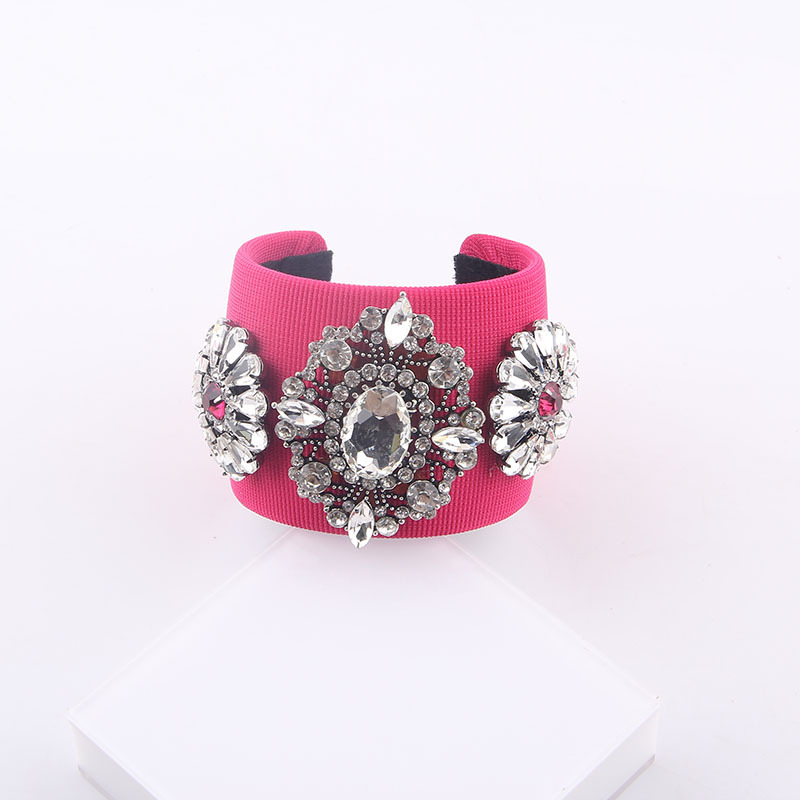 wholesale Baroque flower gemstone bracelet Nihaojewelry