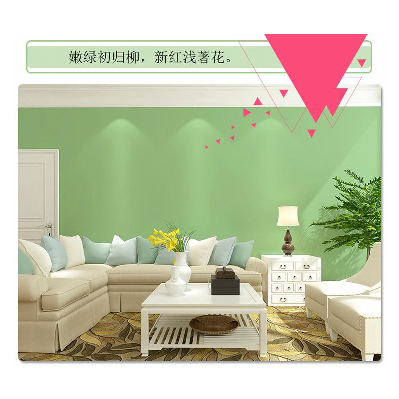 爱花牌PVC自粘墙纸 装修壁纸 乱纹纯色贴 即时翻新贴 500米起批