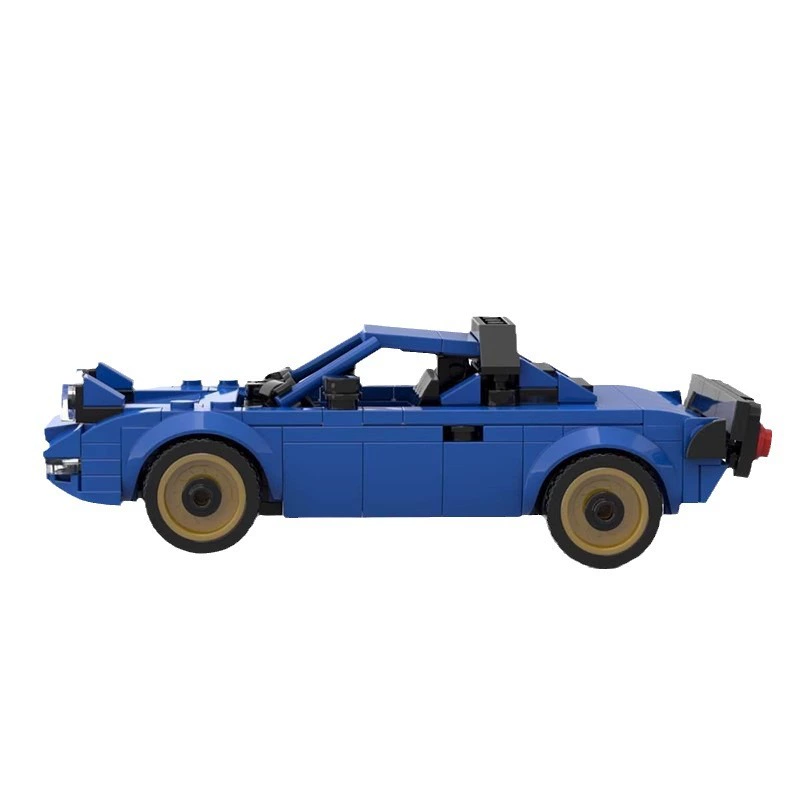 Конструктор MOC совместимый с Lego 90423 Ланча Стратос кроссборд спортивный автомобиль головоломка сборка