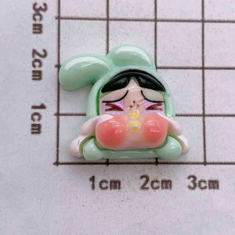 新商品の明るい顔の泣いている子供の女の子の樹脂の部品のdiyクリームのゴムの携帯の箱のコップの靴の服のアクセサリの部品|undefined