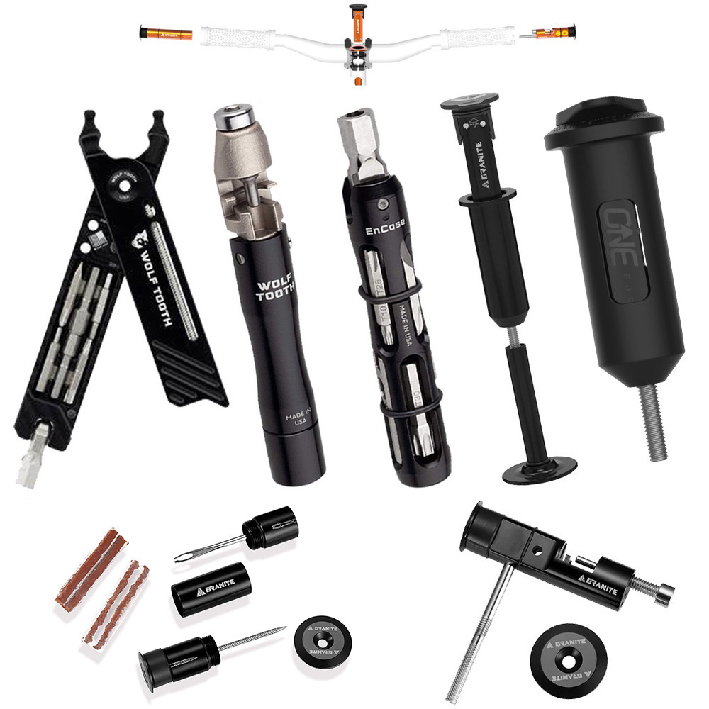 狼牙Granite自行车头管车把内置隐藏修车便携式多功能维修工具