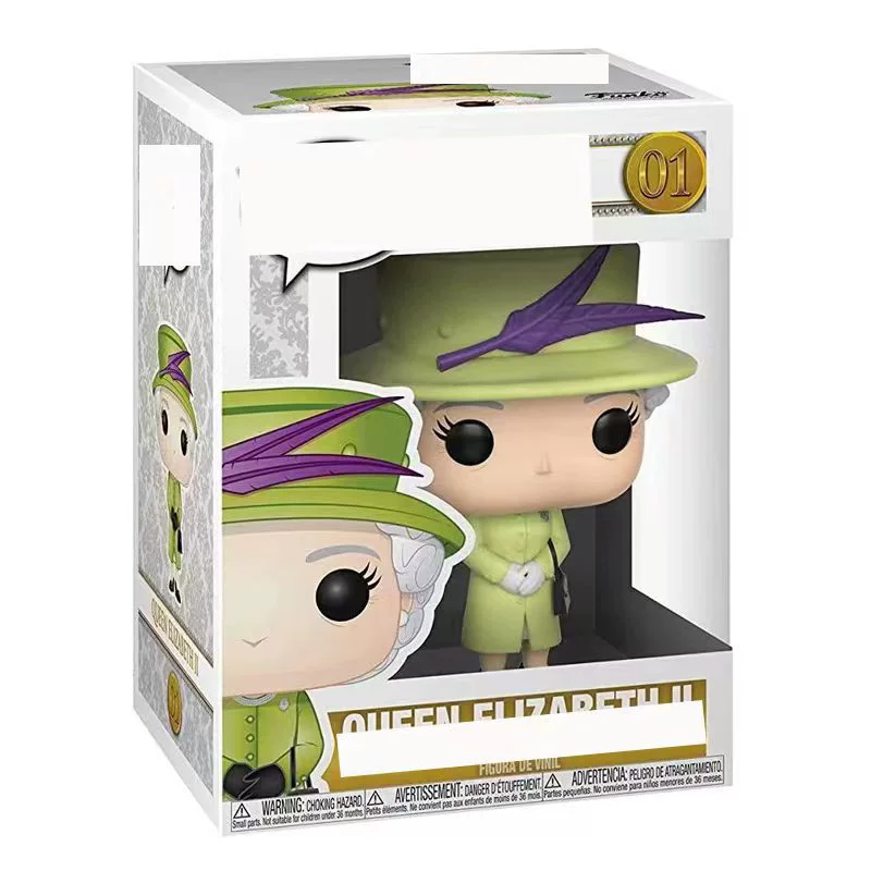 ПРОФЕССИОНАЛЬНАЯ ручная работа Queen Elizabeth POP, ручные игрушки Funko Elizabeth 01, украшения ручной работы